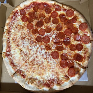 1/2 Pepperoni Pizza (XL 20”)