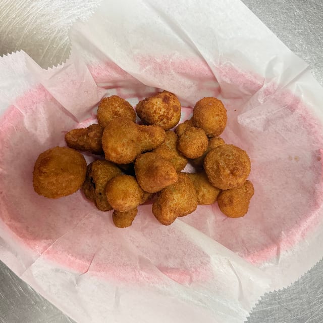 Breaded Mushrooms.