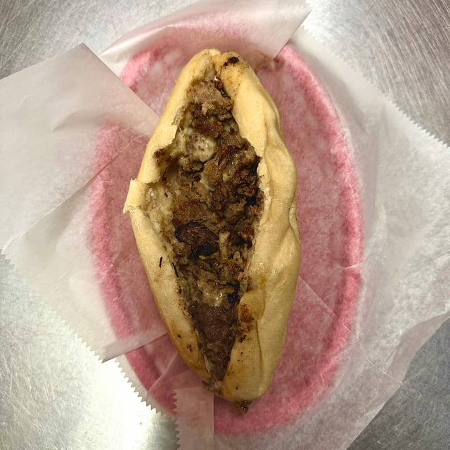Cheesesteak Plain Sub.