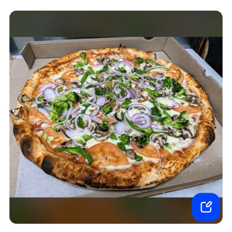 Delicious Veggie Pizza and More