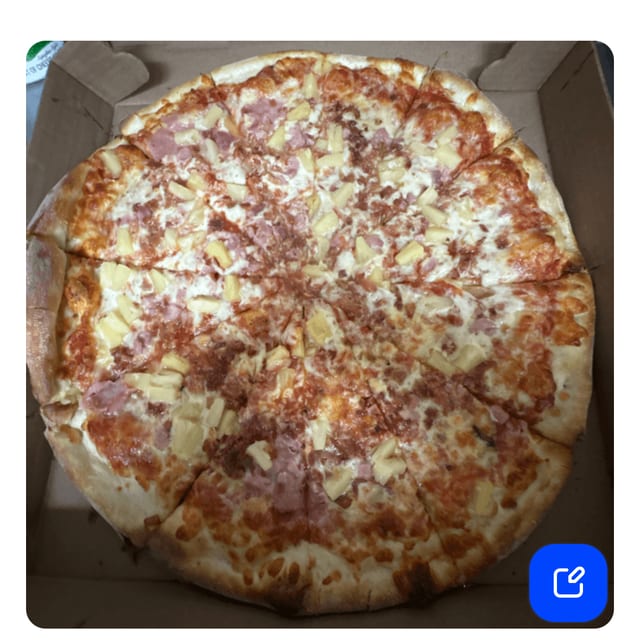 Hawaiian Pizza (XL 20”).