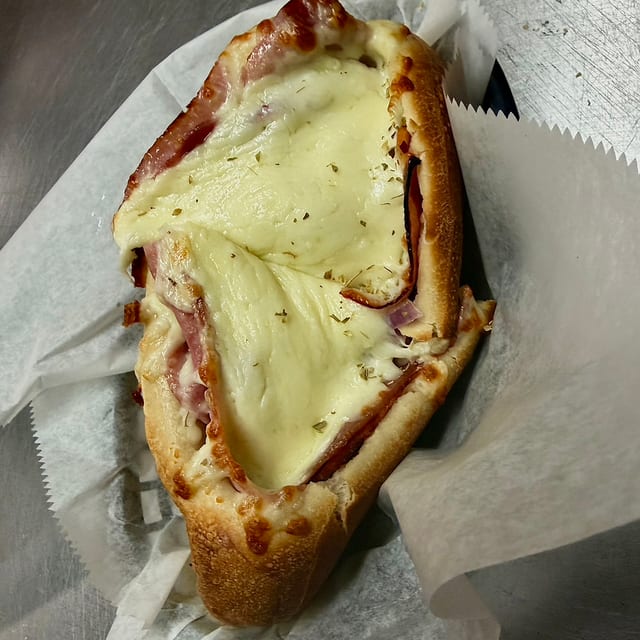 Turkey & Cheese Boat.