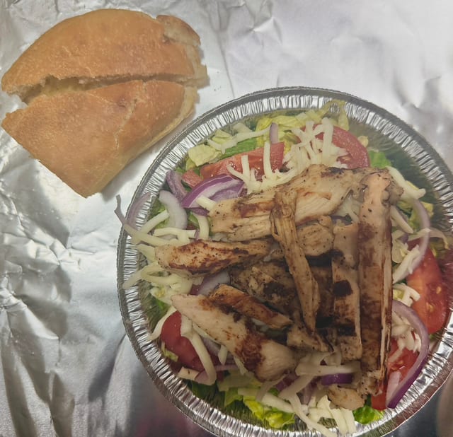 Grilled Chicken Salad.