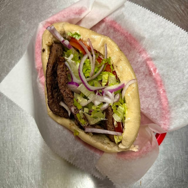 Hamburger Sub.