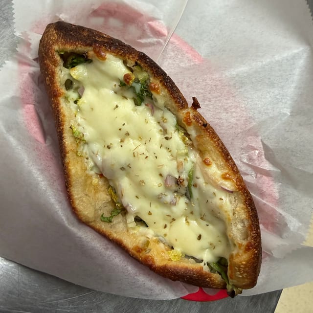 Tuna & Cheese Boat.