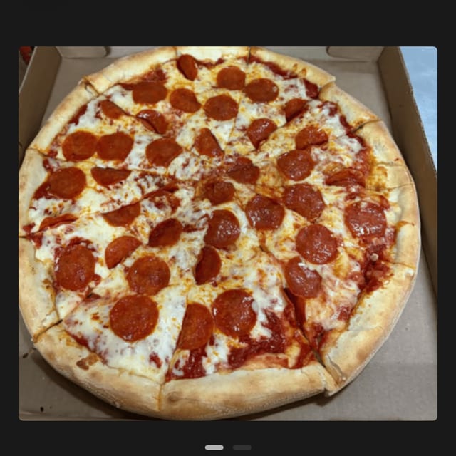 Pepperoni Pizza (Medium 14”).
