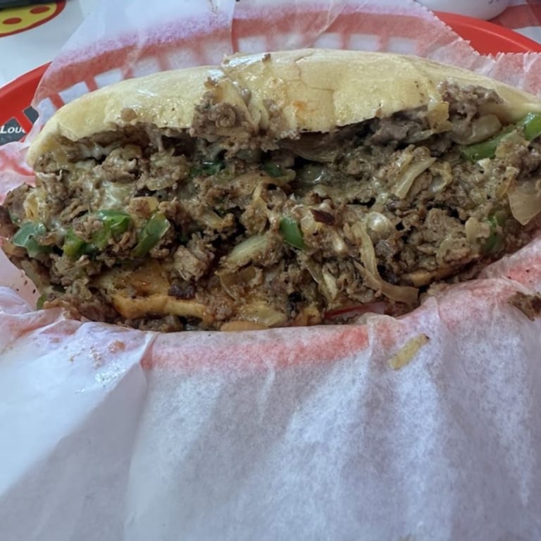 Indulge in Our Cheesesteak