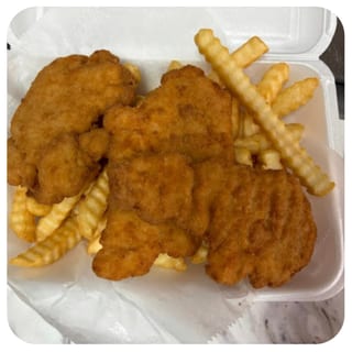 Chicken Fingers with Fries