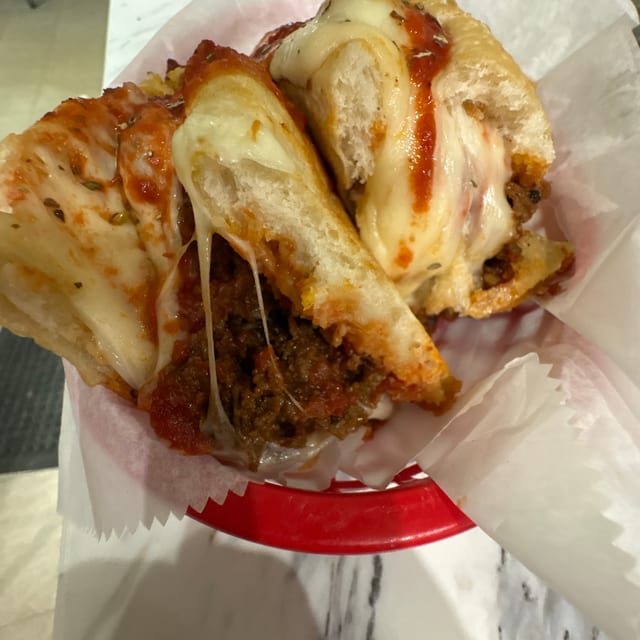 Pizza Steak Sub.